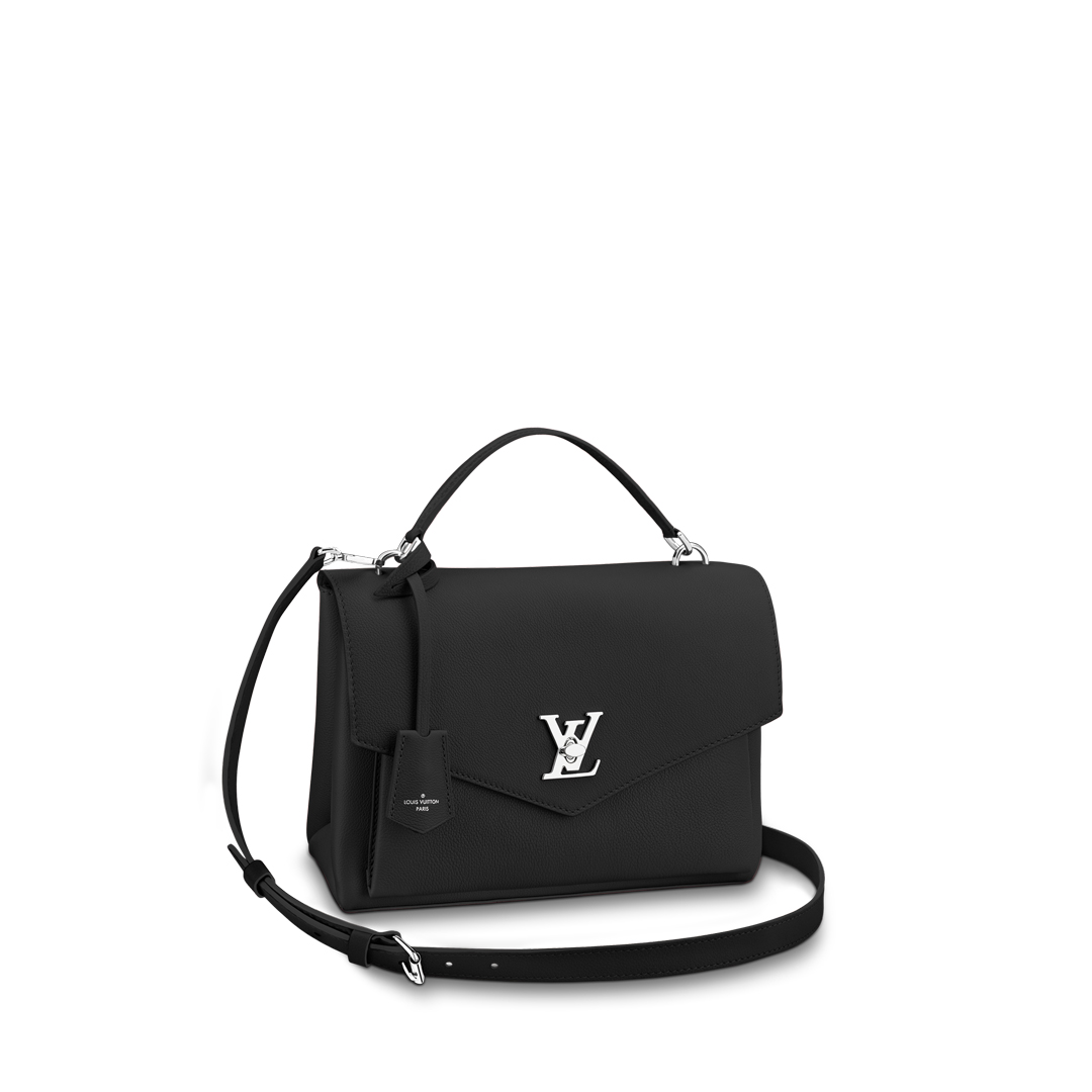 Louis Vuitton MYLOCKME SATCHEL Shoudler Bag M54849 Black